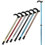 Verstelbare Wandelstok Aluminium Antislip 75-90 cm, Verzenden, Nieuw