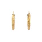 Gouden vintage fantasie oorringen 18 krt, Sieraden, Tassen en Uiterlijk, Oorbellen, Ophalen of Verzenden, Nieuw