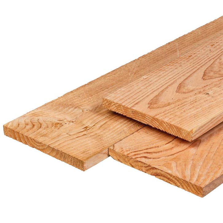 Douglas plank 22x200mm fijn gezaagd, Doe-het-zelf en Verbouw, Hout en Planken, Nieuw, Ophalen of Verzenden