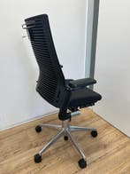 25x Refurbished Ahrend 2020 Bureaustoel met Nieuwe Stof, Huis en Inrichting, Verzenden, Zwart, Zo goed als nieuw, Bureaustoel