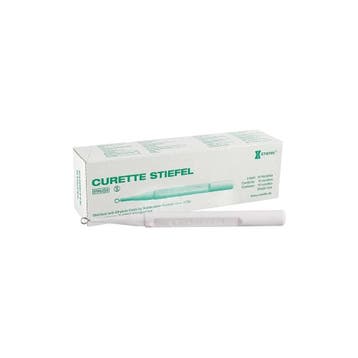 Stiefel ring-curette, 4 mm, steriel, disposable, 10 stuks, Verzenden, Nieuw