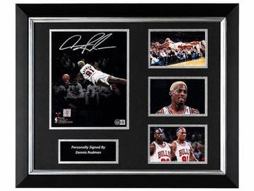 Chicago Bulls - NBA - Dennis Rodman - Hand Signed 8×10 NBA, Nieuw