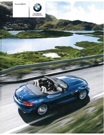 2009 BMW Z4 ROADSTER & COUPÉ BROCHURE ENGELS, Nieuw, BMW, Author