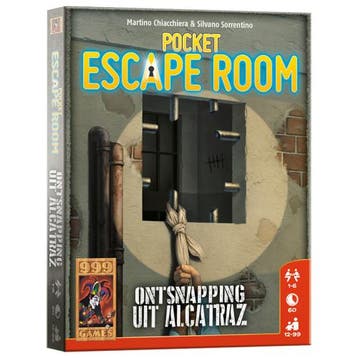 Pocket Escape Room: Ontsnapping uit Alcatraz, Ophalen of Verzenden, Nieuw