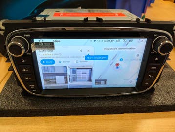 Android autoradio voor Ford Focus, S-Max, C-Max, Mondeo, Auto diversen, Verzenden, Zo goed als nieuw