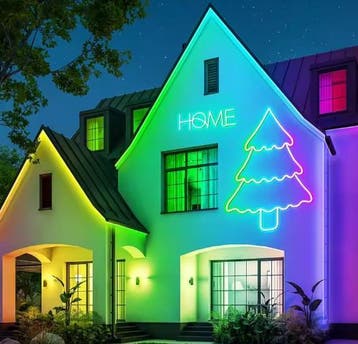 Flexibele RGB LED Neon Lichtslang  App amp;Afstandsbediening, Verzenden, Nieuw