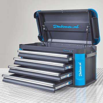 Datona Gereedschapskist XL - Premium serie - Datona - Blauw, Ophalen of Verzenden, Nieuw