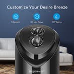 Torenventilator - Fluisterstil - Oscillatie - Zwaart - Taylo, Verzenden, Zo goed als nieuw