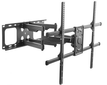 Premium sterke TV muurbeugel 50 t/m 90 inch zwart draaibaar, Verzenden, Nieuw