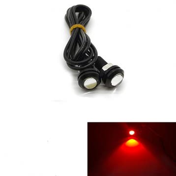 18MM LED - Eagle Eye - ROOD - Waterproof, Ophalen of Verzenden, Nieuw