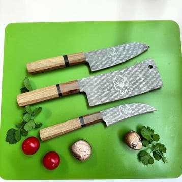 Keukenmes - Utility knife - Vintage Pro Viking-stijl