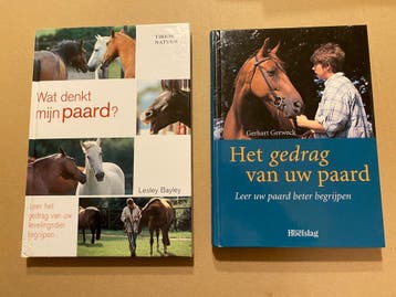 2 Boeken - Leer uw paard kennen - in nieuwstaat, Boeken, Ophalen of Verzenden, Zo goed als nieuw, Paarden of Pony's