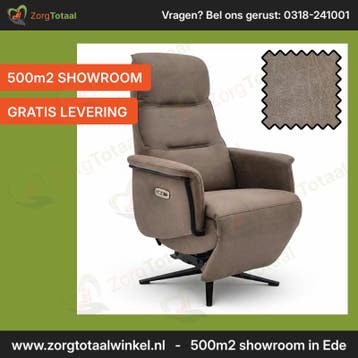 Sta-op stoel en relaxfauteuil Nice met draaivoet, Ophalen of Verzenden, Nieuw, Eén