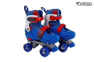 Rolschaatsen blauw verstelbaar alum van €36,99 voor €34,94, Ophalen of Verzenden, Nieuw