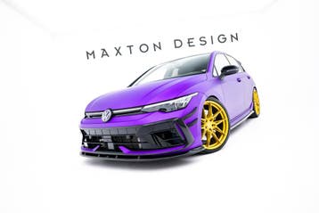 Voorspoiler V.2 Volkswagen Golf R Mk8 Facelift Maxton, Ophalen of Verzenden, Nieuw