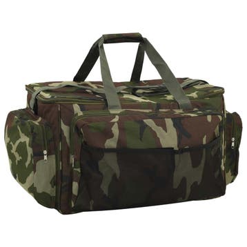 vidaXL Vistas waterdicht camouflage oxford stof groen, Watersport en Boten, Verzenden, Nieuw