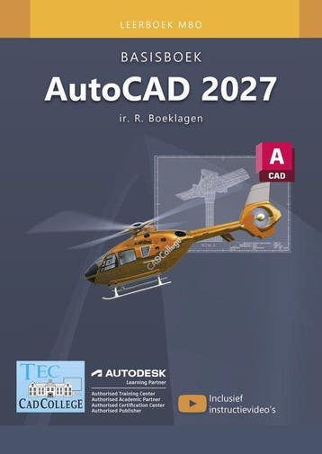 9789492250827 Basisboek AutoCAD 2027 R. Boeklagen, Verzenden, Nieuw, R. Boeklagen