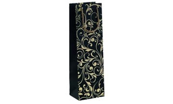 Geschenktas Ornamentic Gold tbv fles, Ophalen of Verzenden, Nieuw