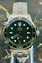 Omega Seamaster 42mm Diver 300 M - New 2026 - Green Dial, Staal, Staal, Polshorloge, Nieuw
