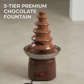 Draagbare Chocoladefontein Machine 6-Tier - Perfect voor Fee, Verzenden, Nieuw