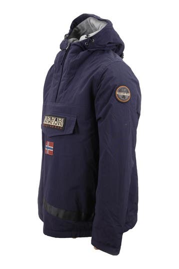 Napapijri Jas in maat L Blauw, Kleding | Heren, Verzenden, Gedragen, Blauw, Napapijri