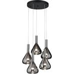 LED Hanglamp - Cinque Cipera - 5 Lichtpunten van 5.6 Watt -, Ophalen of Verzenden, Nieuw, Metaal