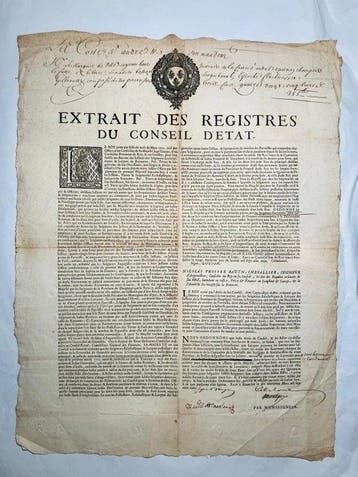 Louis XIV (Conseil dÉtat du Roi) - Arrêt de rachat fiscal