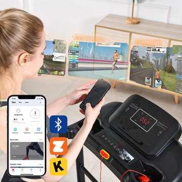 Loopband Wieltjes | 1.5HP Motor | A-kwaliteit | Beste Prijs, Overige materialen, Rug, Nieuw, Ophalen of Verzenden
