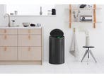 Brabantia Touch Bin New - Afvalemmer 23+10 Liter -, Verzenden, Zo goed als nieuw