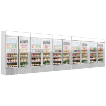 GGM Gastro | (5 stuks) Drankenkoelkast - 6000mm - 6000 liter, Verzenden, Nieuw