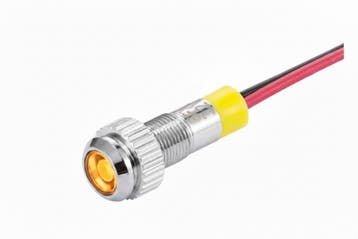 Mini LED indicatielampje - KNIPPEREND - 6mm - 12V - oranje, Hobby en Vrije tijd, Ophalen of Verzenden, Nieuw