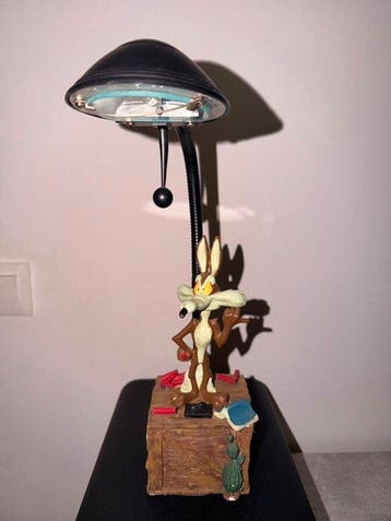 Warner Bros. - Looney Tunes - 1 - RARE Lampe Wile E. Coyote, Nieuw in verpakking
