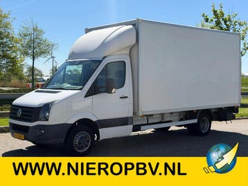 Volkswagen Crafter 2.0TDI Bakwagen Airco Cruisecontrol Trekh, Euro 5, Gebruikt, Volkswagen, Wit