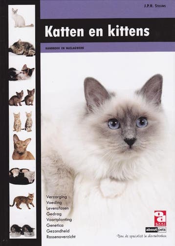 Katten en kittens / Over Dieren - J.P.H. Steijns, Verzenden, Zo goed als nieuw, J.P.H. Steijns
