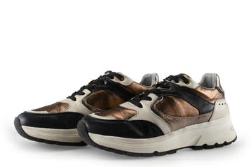 Manfield Sneakers in maat 40 Brons, Kleding | Dames, Schoenen, Overige kleuren, Verzenden, Manfield, Sneakers of Gympen