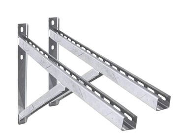GGM Gastro | Wandsteun - met dwarsdrager - Lengte: 1030mm |, Verzenden
