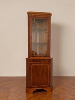 Vitrinekast - Hout - Engelse hoekvitrine