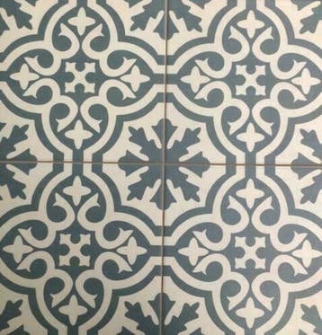 AANBIEDING ! Vloer tegel CEMENTO DEC45x45cm € 33.50 INCL BTW, 40 tot 60 cm, 40 tot 60 cm, Keramiek, Nieuw