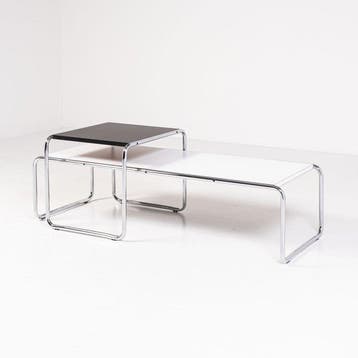 Knoll - Marcel Breuer - Laccio - Middentafel (2) - Staal,