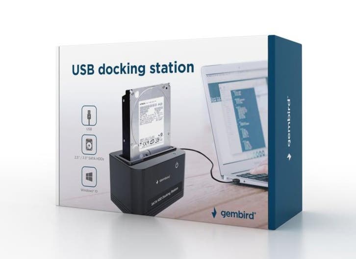 Docking station SATA HDD SSD harde schijf 2.5 + 3.5 inch usb, Computers en Software, Overige Computers en Software, Nieuw, Verzenden