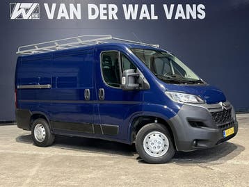Citroën Jumper 2.2 BlueHDi 120pk L1H1 Airco | 2500kg Trekhaa, Stof, Gebruikt, Euro 6, Citroën