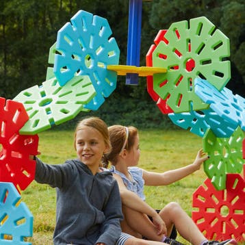 XL Octoplay van Polydron - super groot speelgoed - Uniek, Ophalen of Verzenden, Nieuw, Overige merken