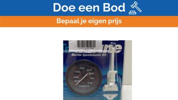Bieden: Teleflex Marine Speedometer kit 75 knots, Ophalen of Verzenden, Nieuw
