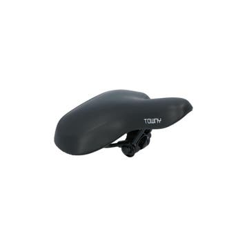 Dresco Fietszadel Towny Memoryfoam Zwart, Verzenden, Nieuw