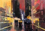 Adam Wajerczyk - New York street XL, Antiek en Kunst