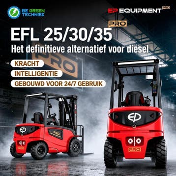 EP PRO – Elektrische Heftruck – 2500 / 3000 / 3500 kg vanaf:, 3000 tot 4000 kg, EP, Heftruck, Ophalen of Verzenden