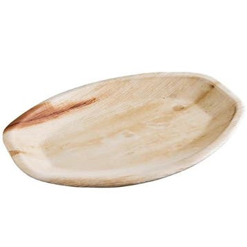 Borden | Palmblad | Composteerbaar | 100 Stuks | 360x240mm, Verzenden, Nieuw in verpakking