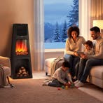 Elektrische haard Soleil, 2 warmtestanden, thermostaat, 3D v