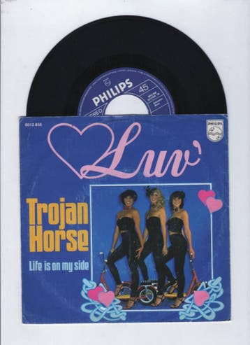 Luv – Trojan Horse / Life Is On My Side (1-7-Vinyl-Single), Cd's en Dvd's, Ophalen of Verzenden, Nieuw in verpakking