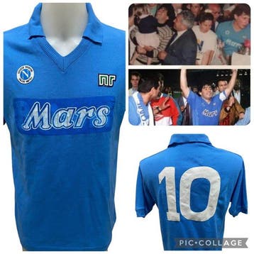 Napoli - Maglia preparata gara // Diego Armando Maradona //, Nieuw